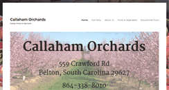 Desktop Screenshot of carolinapeaches.com